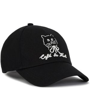 KARL LAGERFELD X Jorge Parra Choupette Cap - Black
