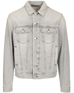 Jacob Cohen Buttoned Flap-Pocket Jacket - Grey