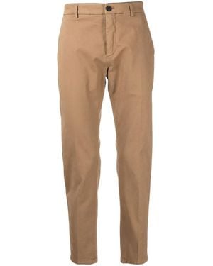 Department 5 Slim-Cut Leg Chino Trousers - Natural