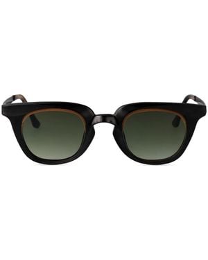Rigards Trim-Frame Sunglasses - Black