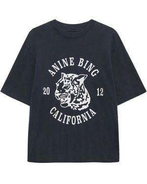 Anine Bing Avi T-Shirt - Blue