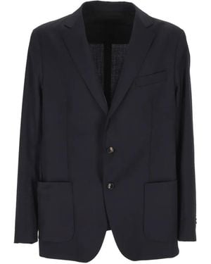 Rrd Single-Breasted Jacket - Blue