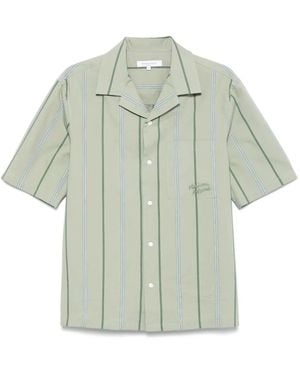 Maison Kitsuné Striped Shirt - Green
