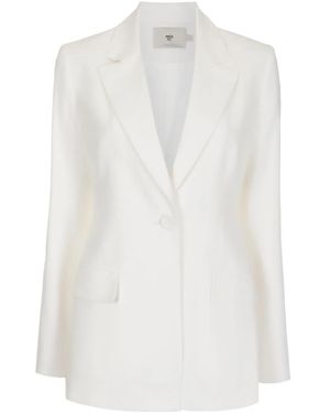 MISCI Cora Blazer aus Jacquard - Weiß