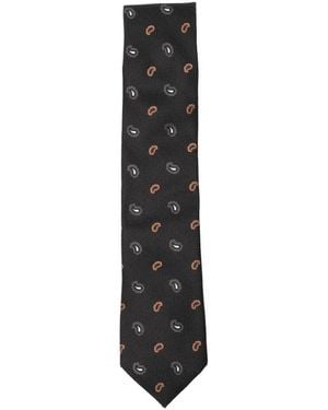 ZEGNA Silk Tie - Black