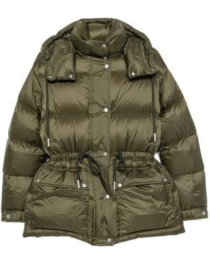 Moncler Sesie Drawstring-Waist Jacket - Green