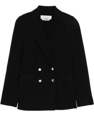 Gabriela Hearst Veste En Cachemire À Boutonnière Croisée - Noir
