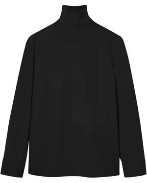 Gucci Hemd Mit Rollkragen - Schwarz