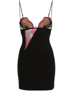 Nensi Dojaka Cut-Out Mini Dress - Black