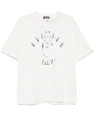 A Bathing Ape T-Shirt Tinta - Bianco
