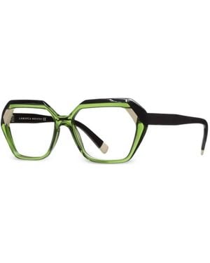 Lamarca Eyewear Gafas Fusioni Con Montura Geométrica - Verde