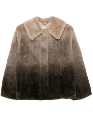 Manzoni 24 Gradient-Effect Fur Jacket - Brown