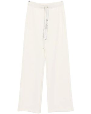Max Mara Straight-Leg Pants - White