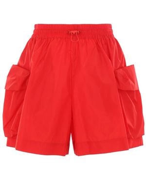 Simone Rocha Pocket-Detail Shorts - Red