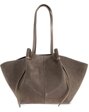 Yuzefi Bolso shopper Mochi grande - Marrón