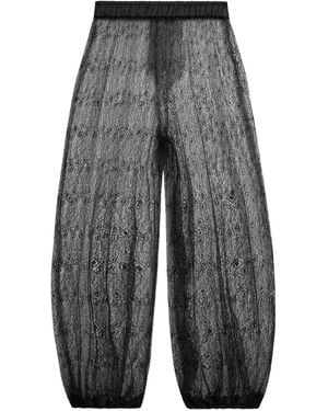 Frankie Shop Orissa Kanten Ballon Broek - Grijs