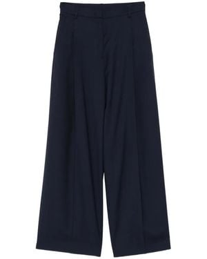 N°21 Pleated Trousers - Blue