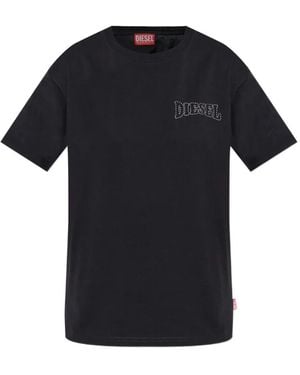 DIESEL Logo T-Shirt - Black