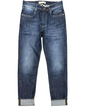 Siviglia Belt-Loops Jeans - Blue