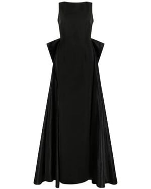 Nissa Backless Maxi Dress - Black