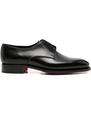 Santoni Derby Stringate - Nero