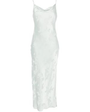 Calvin Klein Floral Slip Maxi Dress - White