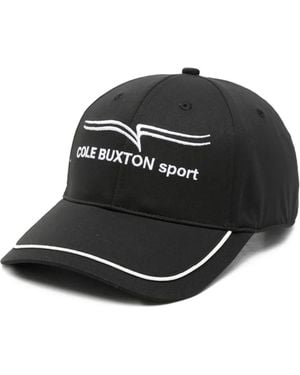 Cole Buxton Gorra Con Logo Bordado - Negro