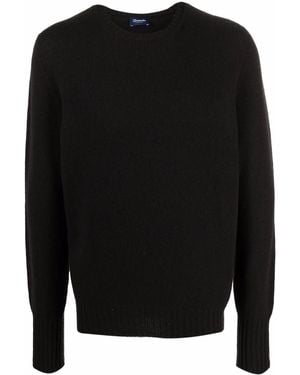 Drumohr Round Neck Jumper - Black