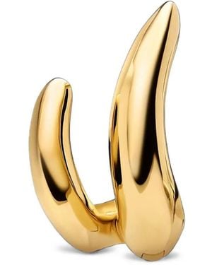 Maria Black Arcus Double Huggie Earring - Metallic