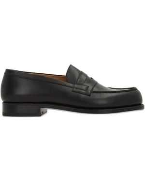 J.M. Weston Mocasines de piel - Negro