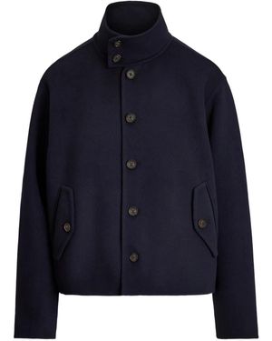 Polo Ralph Lauren Buttoned Wool Jacket - Blue
