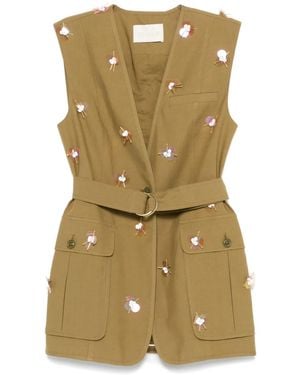 Ulla Johnson Twyla Gilet - Green