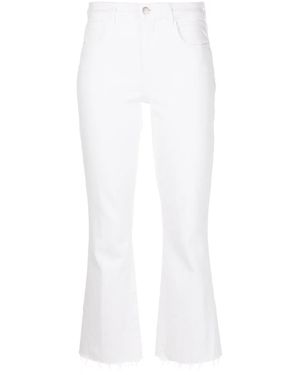 L'Agence Vaqueros Capri De Talle Alto - Blanco