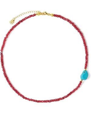 Ottoman Hands Collier Felice À Perles - Métallisé