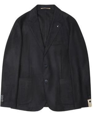 AT.P.CO Alan Button-Fastening Blazer - Black