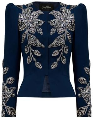 Jenny Packham Dalila Jacket - Blue
