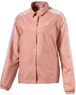 PUMA Classics Logo T7 Jacket - Pink