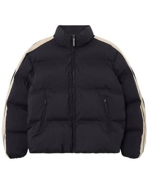 Palm Angels Classic Logo Track Down Jacket - Blue