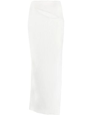 Christopher Esber Cut-Out Maxi Skirt - White