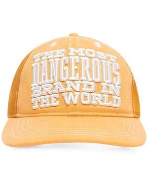 DENIM TEARS Embroidered Baseball Cap - Metallic