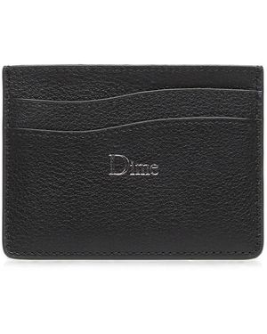 Dime Cartera Con Logo Estampado - Negro