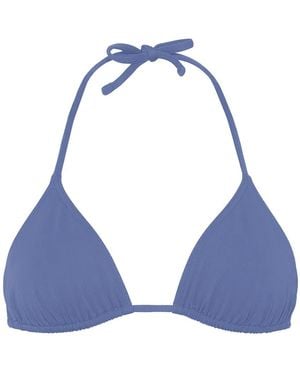 Eres Mouna Triangle Bikini Top - Blue