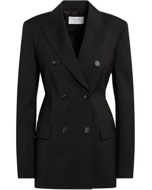 Sportmax Chaqueta con doble botonadura - Negro
