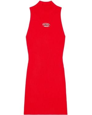 DIESEL Camisa Casual De Manga Corta, Mujer, Talla - Rojo