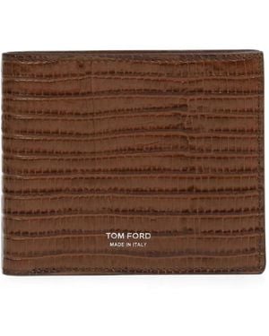 Tom Ford Caramel-Colored Wallet - Brown