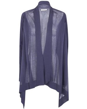 Gentry Portofino Draped Jacket - Blue