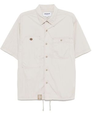Chocoolate Short-Sleeved Shirt - White