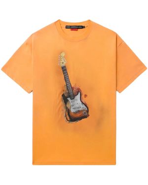 ANDERSSON BELL T-Shirt mit grafischem Print - Orange