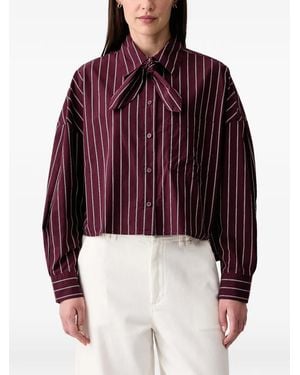 Marc O' Polo Chemise À Rayures - Red