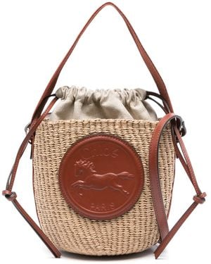 Chloé Borsa A Secchiello Horse Medal Piccola - Rosa